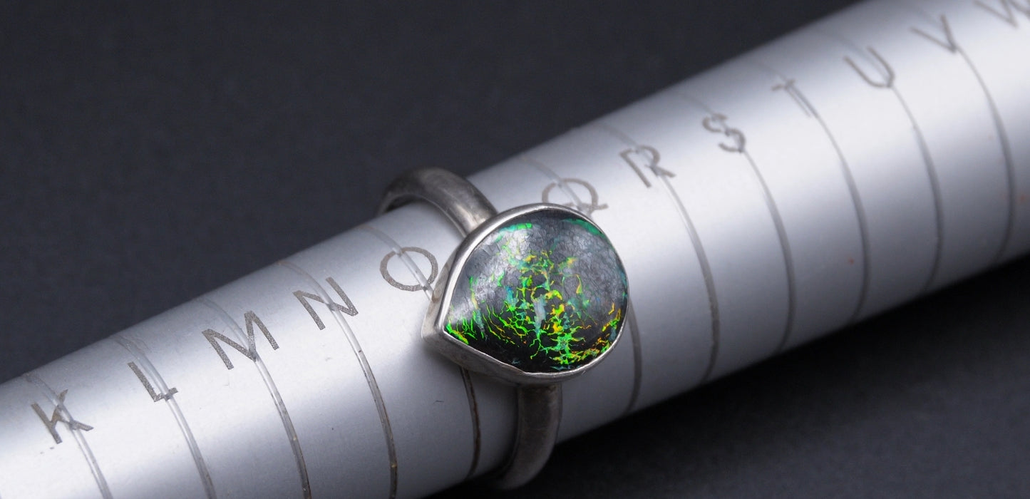 Boulder Opal Ring - Size P