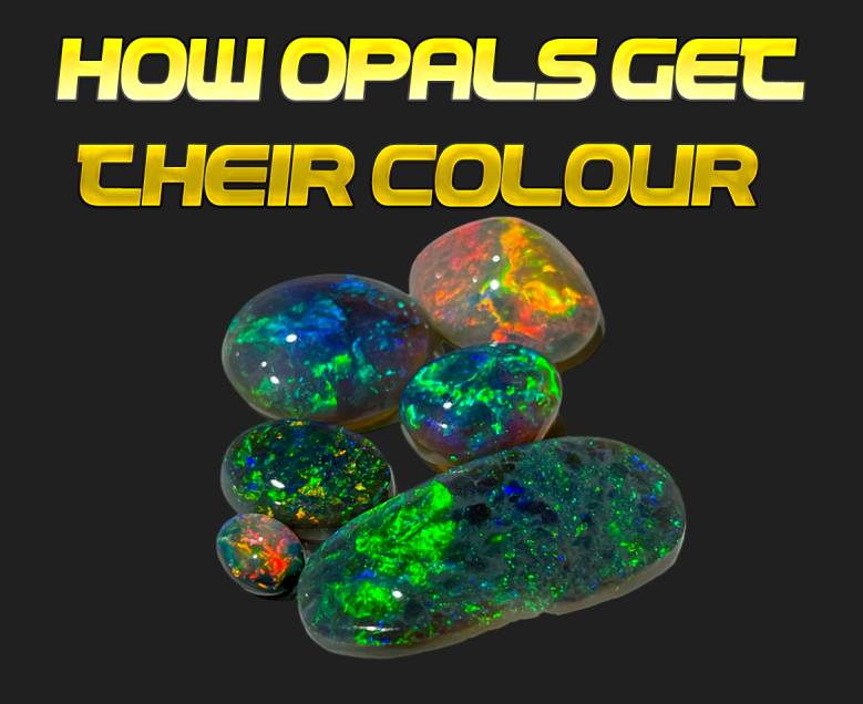 Opals for Sale UK | What Gives Opals Their Colour | Shop Black & White Opals UK - WM Opals