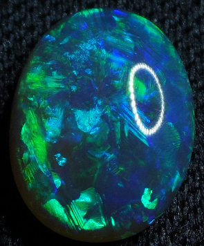 3.11ct Black Crystal Opal