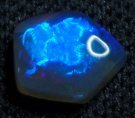0.82ct Black Crystal Opal