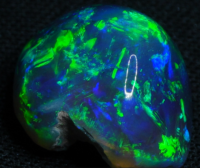 22.055ct Black Crystal Opal