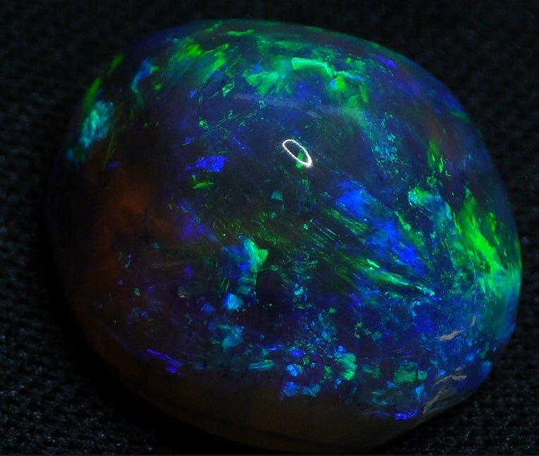 22.055ct Black Crystal Opal